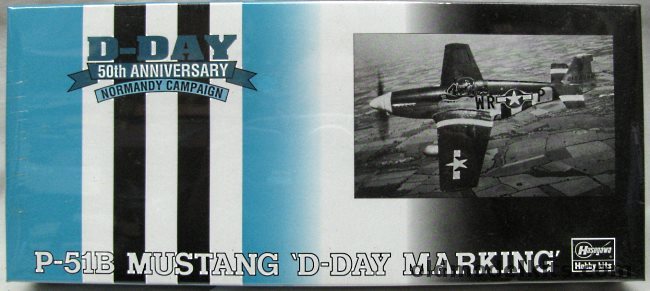 Hasegawa 1/72 P-51B Mustang D-Day, SP128 plastic model kit